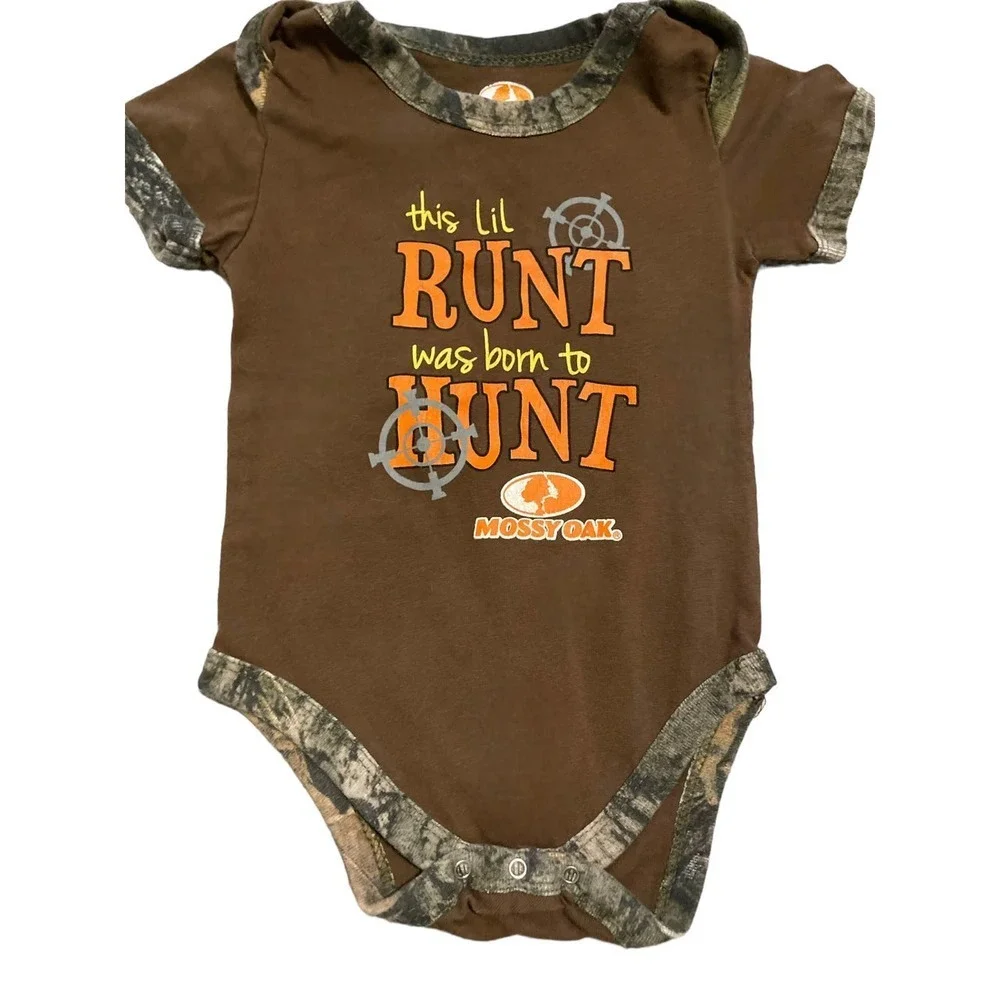 Mossy Oak Infant 6-9 Months Baby Hunting 2 Outfits